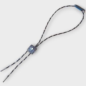 Cowboy Collectibles NWT Cross & Bull Horsehair Bolo Tie